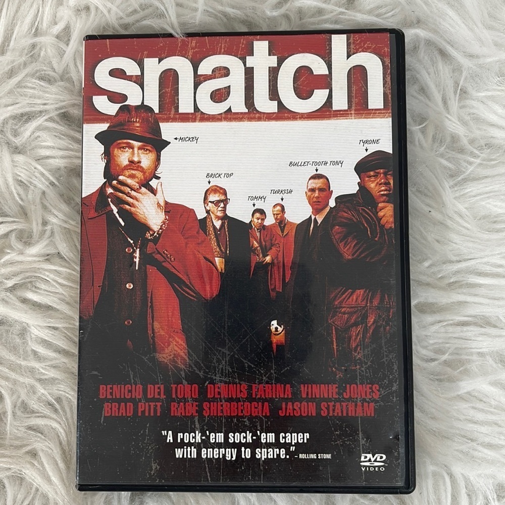 SNATCH Movie DVD
